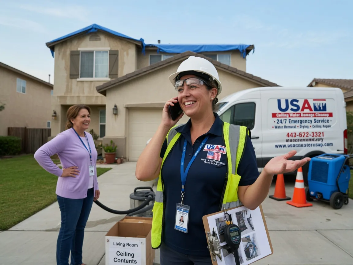 Ceiling Water Damage Restoration Celina, TX FAQs